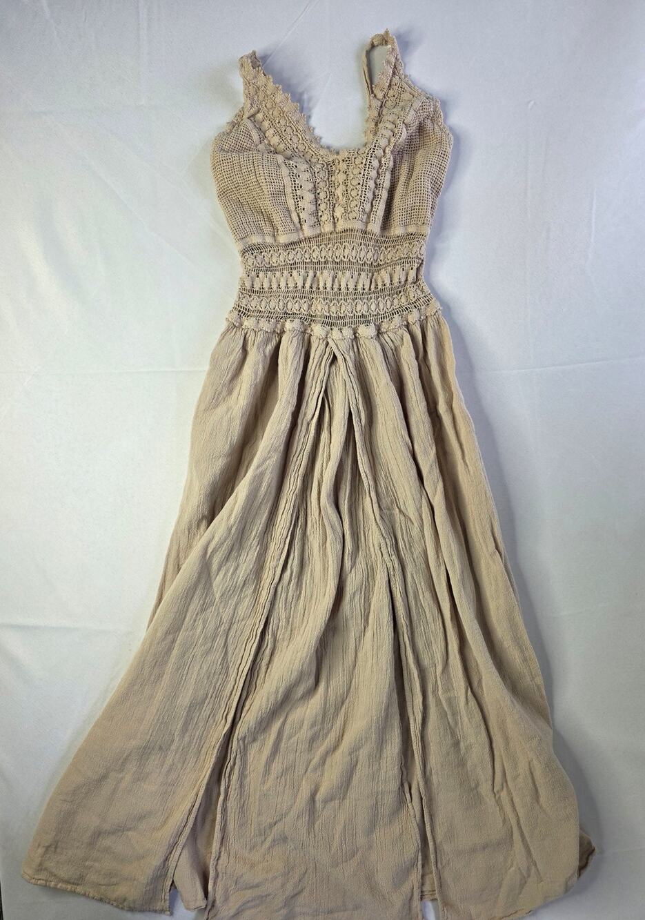Seaspice Resort Wear 'Arabella' Panel High Split Midi Dress Size S